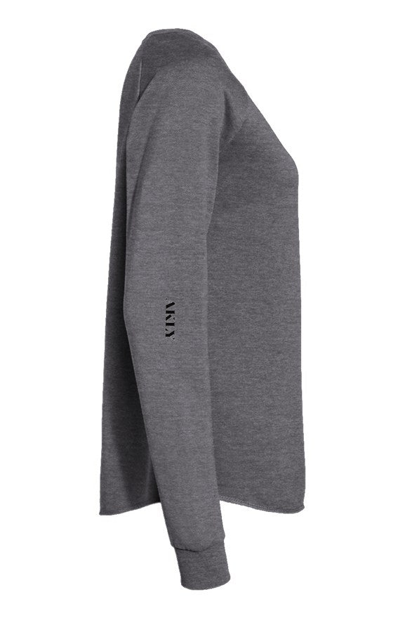 Womens Lightweight Wash Sweatshirt by Akly