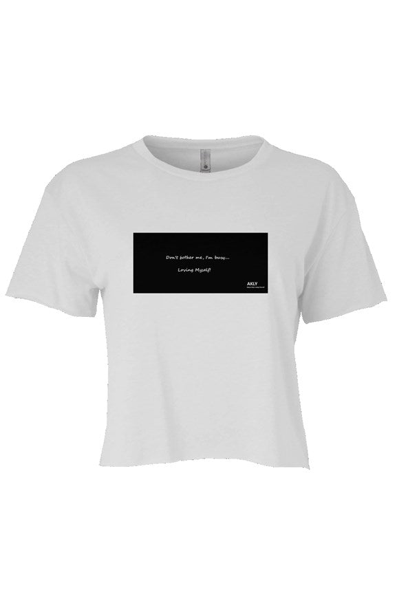 Festival Womens Cali Crop I'm Busy loving myself