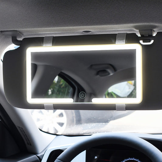 Automotive Sun Louver Makeup Mirror Dimming With Light