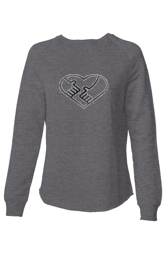 Womens Lightweight Wash Sweatshirt by Akly